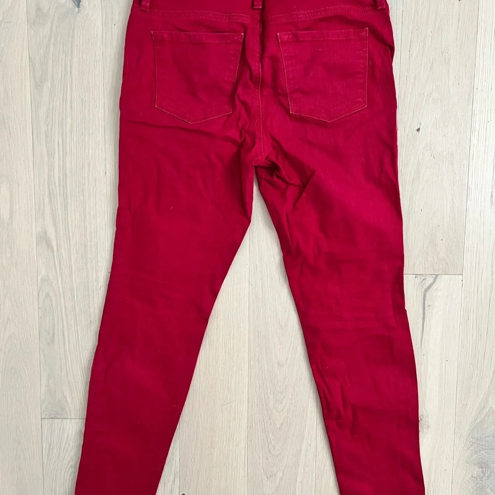 Loft Red Jeans - Picture 3 of 4